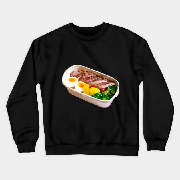 Bento box Crewneck Sweatshirt by kozinoart